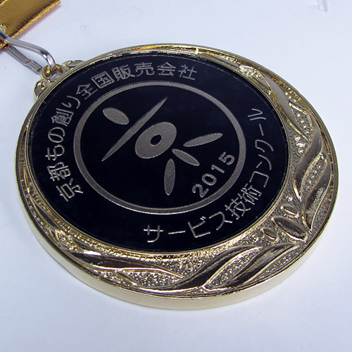 SSVブラックマーブル色・金銀銅メダル